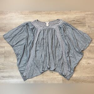 Sundance Women’s Sweet Angelica Flowy Draped Boho Top Size Medium